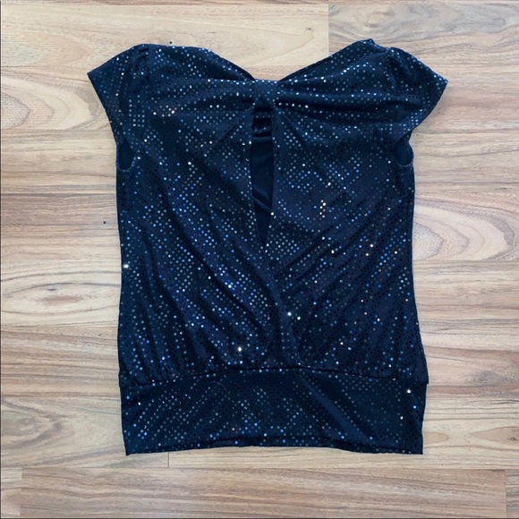 Express Sequin Blouse - Picture 2 of 2
